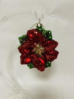 DECORAZIONE IN VETRO_STELLA DI NATALE