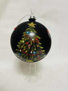 DECORAZIONE NERA_ ALBERO DI NATALE