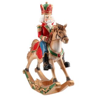 SCHIACCIANOCI SU CAVALLO A DONDOLO