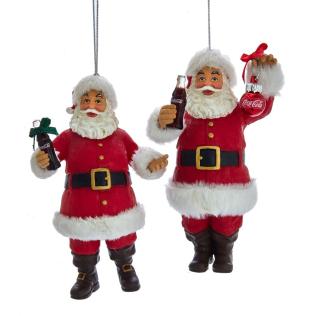 DECORAZIONI ALBERO _ BABBI NATALE COCA COLA