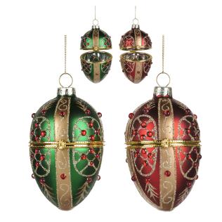 DECORAZIONE VETRO OVINO GIOIELLO