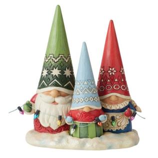 "CHRISTMAS GNOME FAMILY FIGURINE"_ JIM SHORE