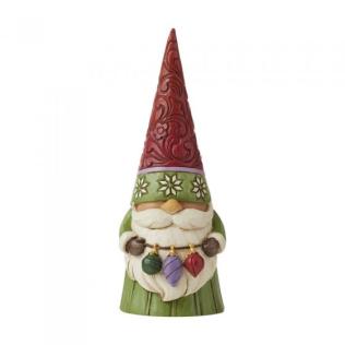 "CHRISTMAS GNOME HOLDING ORNAMENTS"_JIM SHORE