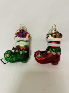 DECORAZIONE PER ALBERO PICCOLI SCARPONCINI