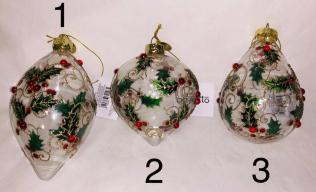 Pendaglio Trasparente Decorato