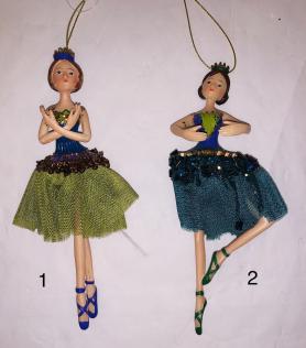 Pendaglio Ballerine con corona