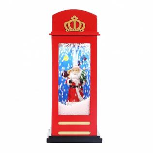Snowing Mini Telephone Booth