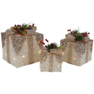 OFFERTA Set 3 Led Gift Box
