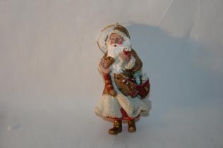 Decorazione per Albero di Natale Babbo Natale 10cm