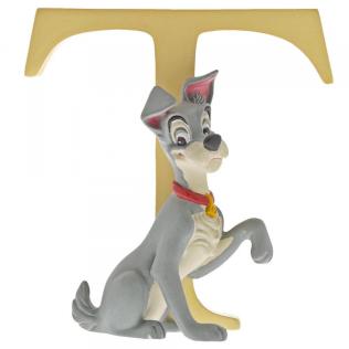 Disney Lettera T Il Vagabondo di Lilly e Il Vagabondo A29565