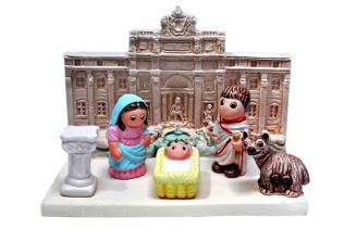 Presepe da Collezione Presepio Roma Trevi