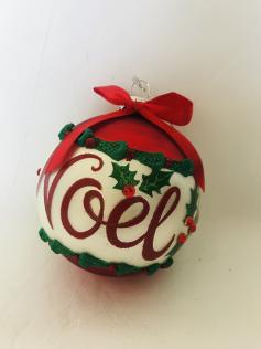 Pallina in vetro Noel