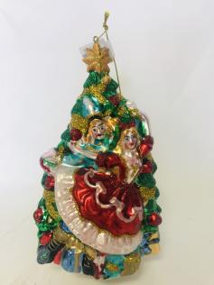 Pallina vetro albero schiaccianoci