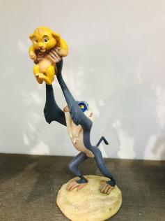 Statuina Jim Shore_RAFIKI E SIMBA "A King is born"