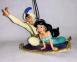 Aladdin and Princess pendant on flying carpet