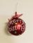 Sfera in vetro Merry Christmas
