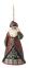 Holiday Manor Santa Bell Orn