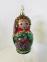 Pallina vetro Matryoshka