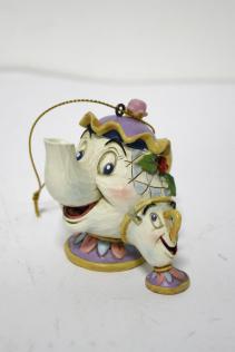 Hanging ornament - "Mrs. Potts and Chip"