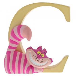 Disney Lettera C Cheshire Cat Stragatto A