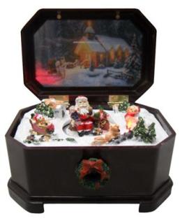 Carillon Music Christmas Box Luci e Suoni 197938