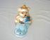 Teddy Bear in Blue or Pink Shoe - Hanging Ornament  - photo 1