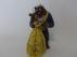 Figurine with Pendaglio The Beautiful and the Beast by Jim Shore - photo 1