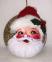 Sfera palla di neve con volto di Babbo Natale