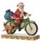 Santa Riding Bicycle