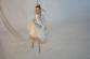 Decorazione per Albero di Natale Ballerina Vestito Bianco